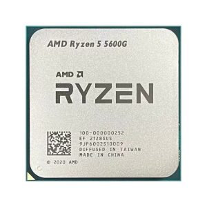 AMD Ryzen 5 5600G 3.9Ghz Up To 4.4Ghz Cache 16MB 65W AM4 [Tray] – 6 Core