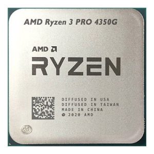 AMD Ryzen 3 Pro 4350G 3.8Ghz Up To 4.1Ghz Cache 8MB 65W AM4 [Tray] – 4 Core – 100-100000148MPK – with Wraith Stealth Cooler