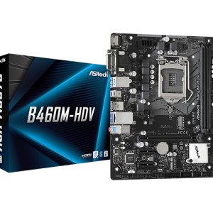 ASRock B460M-HDV (Intel B460, DDR4)