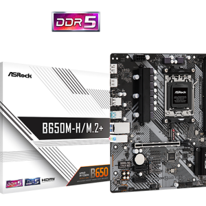 ASRock B650M-H/M.2+ (AMD B650, DDR5)