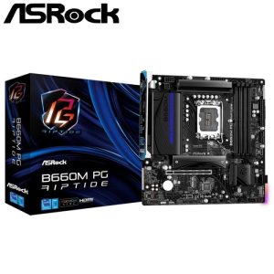 ASRock B660M PG Riptide (Intel B660, DDR4)