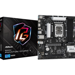 ASRock B660M Phantom Gaming 4 (Intel B660, DDR4)