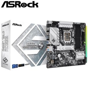 ASRock B660M Steel Legend (Intel B660, DDR4)