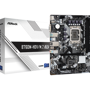ASRock B760M-HDV/M.2 D4 (Intel B760, DDR4)