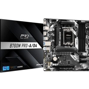 ASRock B760M Pro-A/D4 (Intel B760, DDR4)