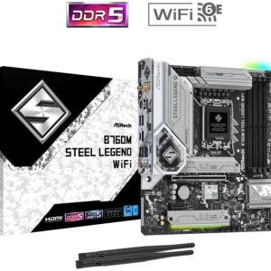 ASRock B760M Steel Legend WIFI (Intel B760, DDR5)