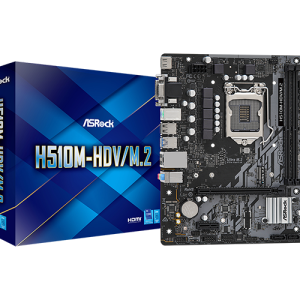 ASRock H510M-HDV/M.2 (Intel H510, DDR4)