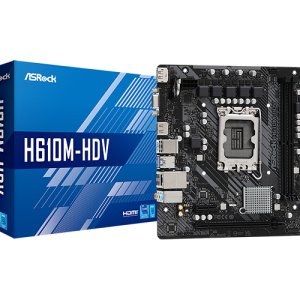 ASRock H610M-HDV (Intel H610, DDR4)