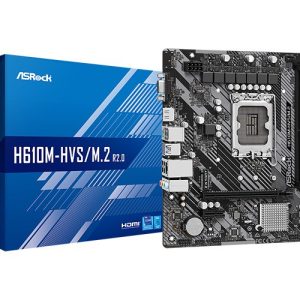 ASRock H610M-HVS/M.2 R2.0 (Intel H610, DDR4)