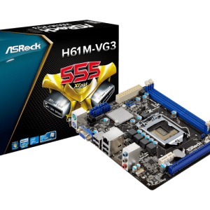 ASRock H61M-VG3 (Intel H61, DDR3)