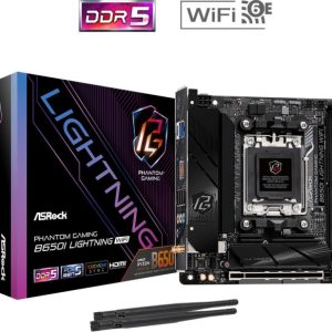 ASRock Phantom Gaming B650I Lightning WIFI (AMD B650, DDR5)