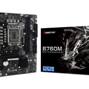 Biostar B760MX2-E D4 (Intel B760, DDR4)