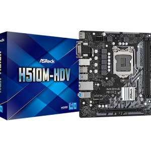 ASRock H510M-HDV (Intel H510, DDR4)