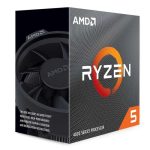AMD Ryzen 5 4500 3.6Ghz Up To 4.1Ghz Cache 8MB 65W AM4 [Box] - 6 Core - 100-100000644BOX - with Wraith Stealth Cooler