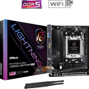 ASRock Phantom Gaming A620I Lightning WIFI (AMD A620, DDR5)