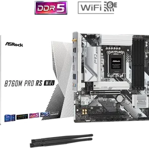ASRock B760M Pro RS WIFI (Intel B760, DDR5)