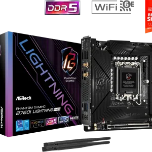 ASRock Phantom Gaming B760I Lightning WIFI (Intel B760, DDR5)