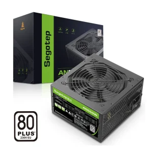 SEGOTEP AN550W Black (550W 80PLUS WHITE PSU Flat Cable Non Modular)