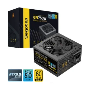 SEGOTEP GN750W ATX 3.0 (750W 80PLUS GOLD PSU Flat Cable Non Modular)