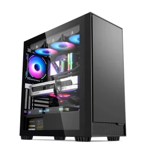 SEGOTEP RAMBO 360Q Black (E-ATX Premium PC Case)