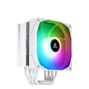 SEGOTEP T6 White (Intel/AMD Single Tower 6Heatpipe ARGB Air Cooler)