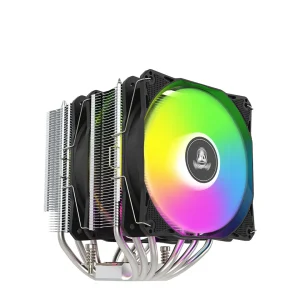 SEGOTEP U6 Black (Intel/AMD Dual Tower 6Heatpipe ARGB Air Cooler)
