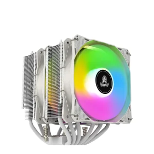 SEGOTEP U6 White (Intel/AMD Dual Tower 6Heatpipe ARGB Air Cooler)