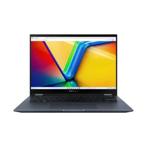 Asus Vivobook S14 Flip TN3402YA-VIPS553 / Asus Vivobook S14 Flip TN3402YA-VIPS554 (AMD Ryzen 5 7530U, RAM 16 GB, SSD 512 GB, Vga Ati Radeon Vega 7, LED 14″ WUXGA Touchscreen, Win 11 Home + Office Home Student) Quiet Blue, Cool Silver