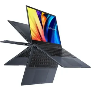 Asus Vivobook S 14 Flip OLED TP3402ZA-OLEDS751 / Asus Vivobook S 14 Flip OLED TP3402ZA-OLEDS752 (Intel Core i7 12700H, RAM 16 GB, SSD 512 GB, Vga Intel Iris Xe Graphics, LED 14″ 2.8K Touchscreen, Win 11 Home + Office Home Student) Transparant Silver, Quiet Blue
