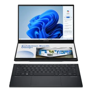 Asus Zenbook Duo UX8406MA-OLEDS711 (Intel Core Ultra 7 155H, RAM 16 GB, SSD 1 TB, Vga Intel Arc Graphics, LED 14″ FHD OLED Touchscreen, Win 11 Home + Office Home Student) Inkwell Gray
