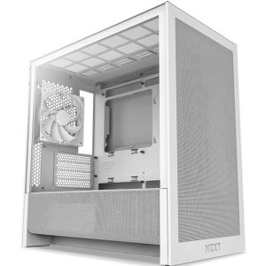 NZXT H3 Flow White Micro-ATX Airflow Case